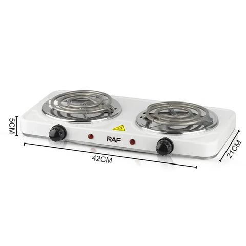 Double Electric Chula for Cooking – Shock Proof Electric Coil Stove