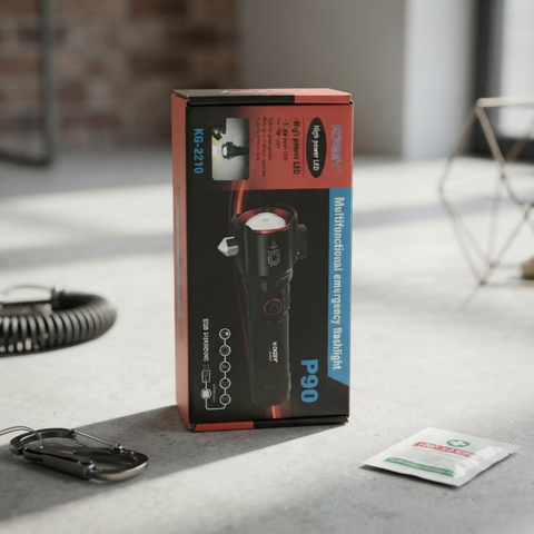 High Quality Emergency Flashlight And Charging Bank